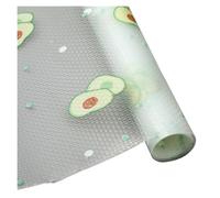 Shelf Liners Cabinet Mat Refrigerator Drawer Shelf Cover Liners Non Slip Waterproof Closet Placemat Table Pad(Avocado,45x300cm)