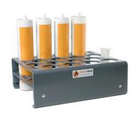 Shelf Mount Silicone Tube Cartridge Storage Holder. Holds up to 16 Tubes. Ideal for Work Van Window Fitters.