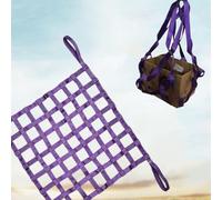 Shelf Nylon Cargo Lifting Net, Safety Lifting Net Straps, Pallet Cargo Net, Garden Climbing Net, Heavy Objects Mesh Tear Resistance(1 X 1M/Mesh 10cm/Load 300KG)