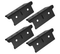 Shelf Post Coupler Steel Shelf Seam Fasten Coupler Splice Plate | 10.03x3.43x3.43cm Metal Shelving Post Connector for 1.25 Inch Shed Home Garage Warehouse Basement Pantry Utility Room