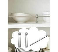 Shelf Rails for Shelves Kitchen Shelves Shelf Edge Guard for Cabinet Edge Bar, Shelving Front Rail Anti-drop Barrier With Posts, Display Front Protection Railing