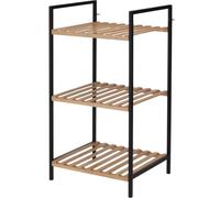SHELF SHOE RACK 3 LEVELS 38x32.5x70CM BAMBOO EXCELLENT HOUSEWARE