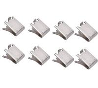 SHELF SUPPORT BRACKETS CLIPS FOR FRIDGE FREEZER WINE BOTTLE COOLER SHELVES X 8