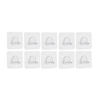 Shelf Support Pegs, Transparent Adhesive Brackets for Wardrobe Cabinet Shelves, 6x6cm Punch-Free Plastic Holders with Strong 5kg Load Capacity for Kitchen Bookcase Display, 20 Pack