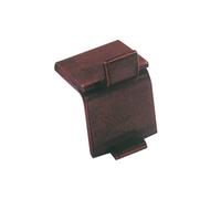 Shelf Support Stud, Double, for Use with Flat Bookcase and Universal M Profile Strips Dark Bronze (Satin Finish)