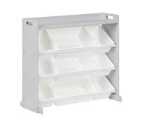 Shelf with 9 Boxes Grey COLLIE