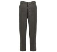 shelikes Mens Rugby Trousers Full Elasticated Stretch Waist Band with Draw Cord Casual Workwear Bottoms Straight Leg Formal Smart Pants Size 30-50 [Khaki 30W/29L]