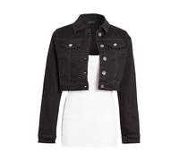 shelikes Womens Denim Jacket Crop Style Long Sleeve Button Up Slim Fit Vintage Jean Jacket For Ladies Girls