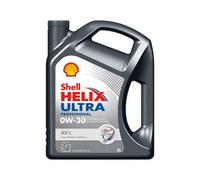 Shell 550046304 Helix Ultra Avl 0W 30 5Ltr Professional Passenger Car Motor Oil
