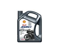 Shell Advance 4T Ultra 10W40 Synthetic 4 Stroke Motorcycle engine oil 4L