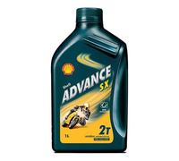 Shell Advance SX 2-Stroke Motorcycle Engine Oil 1L 1L