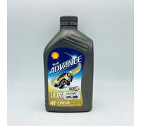 Shell Advance Ultra 15W50 4T Motorcycle Fully Synthetic Engine Oil - 1 Litre