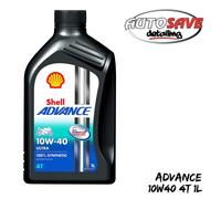 Royal Dutch Shell Lubricants 550044447 Shell Advance 4T Ultra 10w/40 Synthetic Motorcycle Oil