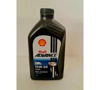 Shell Advance Ultra 4T 15W-50 Fully Synthetic Motorcycle Oil 15W50 1 Litre 1L