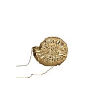 Shell Bag Cute Sea Shell Ladies Mini Crossbody Bag Single Shoulder Spring Style Women's Bag Simple Elegant Design(Gold)