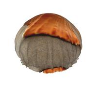 Shell Beach Sunset Printed Double-Layer Shower Cap, Reusable Shower Cap, Suitable For Various Hair Lengths