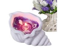 Shell Candle - Plaster Gel 11 x 6 x 5 cm | Seashell Candle | Aromatherapy Candles Shells | Aesthetic Candles Hand Poured | Aromatic Velasz Shells for Home, Relaxation, Spa and Gift