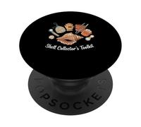 Shell Collector’s Toolkit Funny Beachcomber Gear PopSockets Adhesive PopGrip