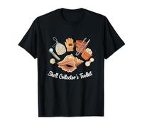 Shell Collector’s Toolkit Funny Beachcomber Gear T-Shirt