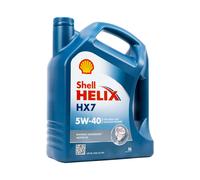 Shell Engine Lubricating Oil Shell Helix HX7 5W | 40 5 Litres