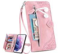 Shell for Realme Neo7x 5G, Zipper Pocket PU Leather Phone Cover, Magnetic Wallet Case Compatible with Realme Neo7x 5G-02