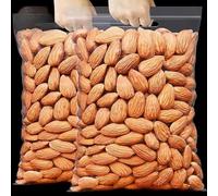 Shell Free Original Flavor Almond Nuts, Extra Large Granules, Family Snack Food, Holiday Gifts, Afternoon Tea Desserts, Healthy and Nutritious Snacks (Salt Baked Flavor,500g(Bag Packaging))