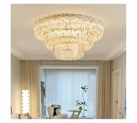 Shell French Modern 3Layer Ceiling Light for Living Room Bedroom & Dining RoomHandmadeFixture 80CM Diameter Warm Atmosphere