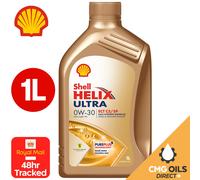 SHELL HELIX ULTRA 0W30 ECT BMW LL04 APPROVED 1L GENUINE BMW ENGINE OIL