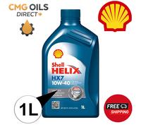 SHELL HELIX HX7 10W-40 SEMI SYNTHETIC ENGINE OIL ACEA A3 B4 API SN PLUS 1L