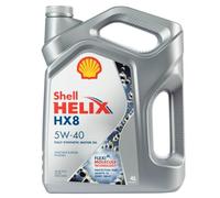 Shell Helix HX8 5W-40 Fully Synthetic Engine Oil API SN A3/B4 4 Litre 4L