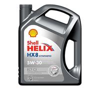 SHELL HELIX HX8 ECT 5W30 5L - VW04/50700 FULLY SYNTHETIC