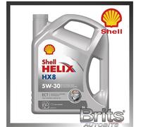 Shell Helix HX8 Premium Car Engine Oil 5W30 ECT C3 Fully Synthetic 5L 5 Litres