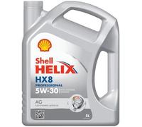 Shell Helix HX8 Professional AG 5W-30 5l Engine oil 550054289 TOYOTA: Yaris III Hatchback, Yaris II Hatchback, Auris Hatchback, VAUXHALL: Adam