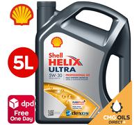 SHELL HELIX ULTRA PROFESSIONAL 5w30 AG FULLY SYNTHETIC MOTOR OIL 5L