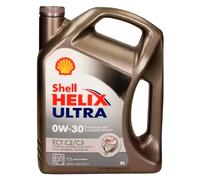 Shell Helix Ultra ECT Fully Synthetic 0W-30 C3 Engine Oil 4L 4L