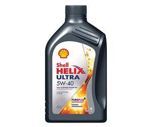 Shell Helix Ultra Fully Synthetic 5W-40 A3/B4 Engine Oil 1L 1L