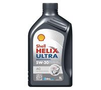Shell Helix Ultra Professional AG, 5W-30 Fully Synthetic Motor Oil, For Diesel and Gasoline Engines, 1 L