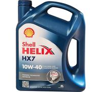 SHELL HX7 10W40 4 LT SHELL