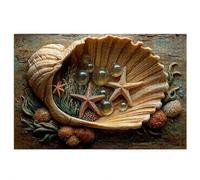 Shell Jigsaw Puzzles for Adults 4000, 4000 piece Jigsaw Puzzles for Adults, Challenging Wooden Jigsaws Puzzle for The Whole for Women, Puzzle for Home Wall Decor, Gifts for Women, Theme: Modern R-38