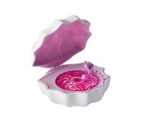 Shell Lamp with Bluetooth Speaker,Creative Ocean Wave Projector Shell Light,Vintage Turntable Adjustable Ambient Lights,Wireless Audio Bluetooth Speaker,7Color Shell Lamp for Bedroom (pink)