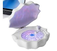 Shell-Lautsprecher Badezimmer,Shell-Lautsprecher | Retro-Lautsprecher - Muschellautsprecher Muschellautsprecher Musikplayer mit einstellbarem Umgebungslicht für die Dusche zu Hause