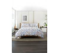 Shell Mother of Pearl 100% Cotton Duvet Cover Set with Piped Edges Lobster Creek Natural Super King