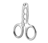 Shell Nut Cracker Tool - Durable Zinc Alloy Scissor Plier Opener, Compact Multifunction Kitchen Utensil | Easy Controlled Cracking Assistance for Pine Hazelnuts Mixed Small Baking Snack Use