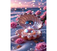 Shell Pearl 300 Piece Jigsaw Puzzles for Adults, Challenging and Brainteasing, Difficult Puzzles, Puzzle 300 Pieces