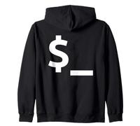 Shell/Perl Default Variable Design for Coders & Sysadmins Zip Hoodie