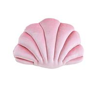 Shell Pillows Clam Pillow Floor Cushion Multifunctional Throw Pillow for Couch Bed Wear Resistant Themed Housewarming Gift Cute, Pink