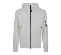 Shell-R Hooded Lens Jacket, male, C.P. Company, Light Jackets, White, L, Jackets L