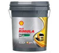 Shell Rimula R6 LM 10W-40 10W40 CJ4 Synthetic Heavy Duty Engine Oil 20 Litre 20L