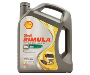 Shell Rimula R6 LM 10W-40 10W40 CJ4 Synthetic Heavy Duty Engine Oil 5 Litres 5L