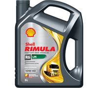 Shell Rimula R6 LM 10W-40 5L ACEA E9 E6 MB 228.51 Engine Oil